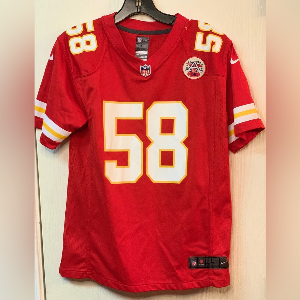 Kansas City Chiefs Derrick Thomas Nike Retired Player Jersey.SZ L.